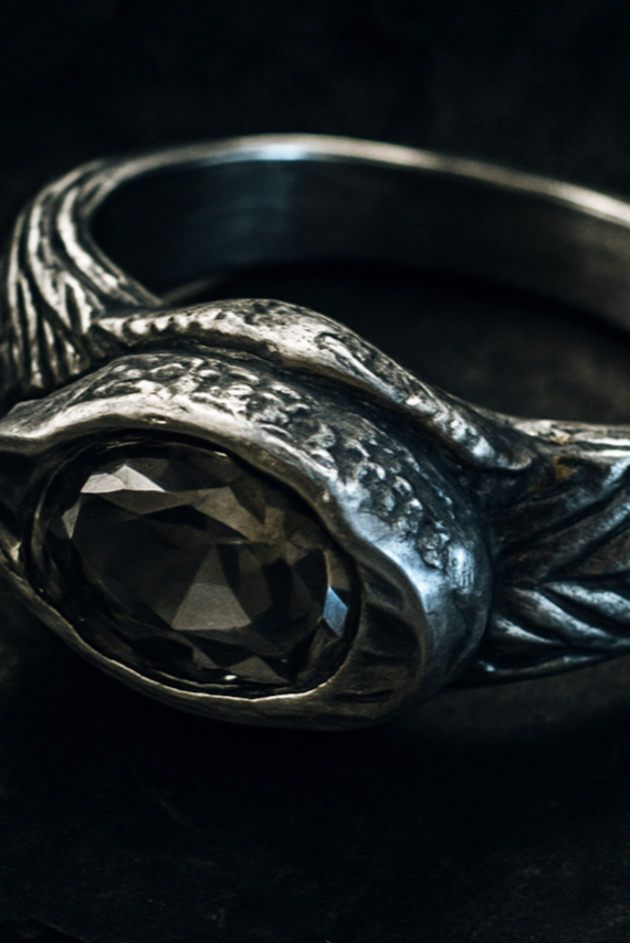 Harvey Green Amethyst Ring