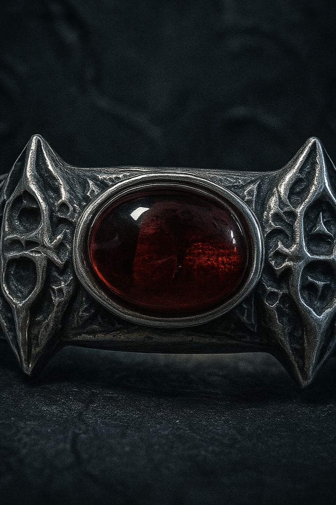 Poison healing Garnet ring