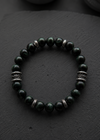 Tiger eye beads bracelet/ Lapis beads bracelet
