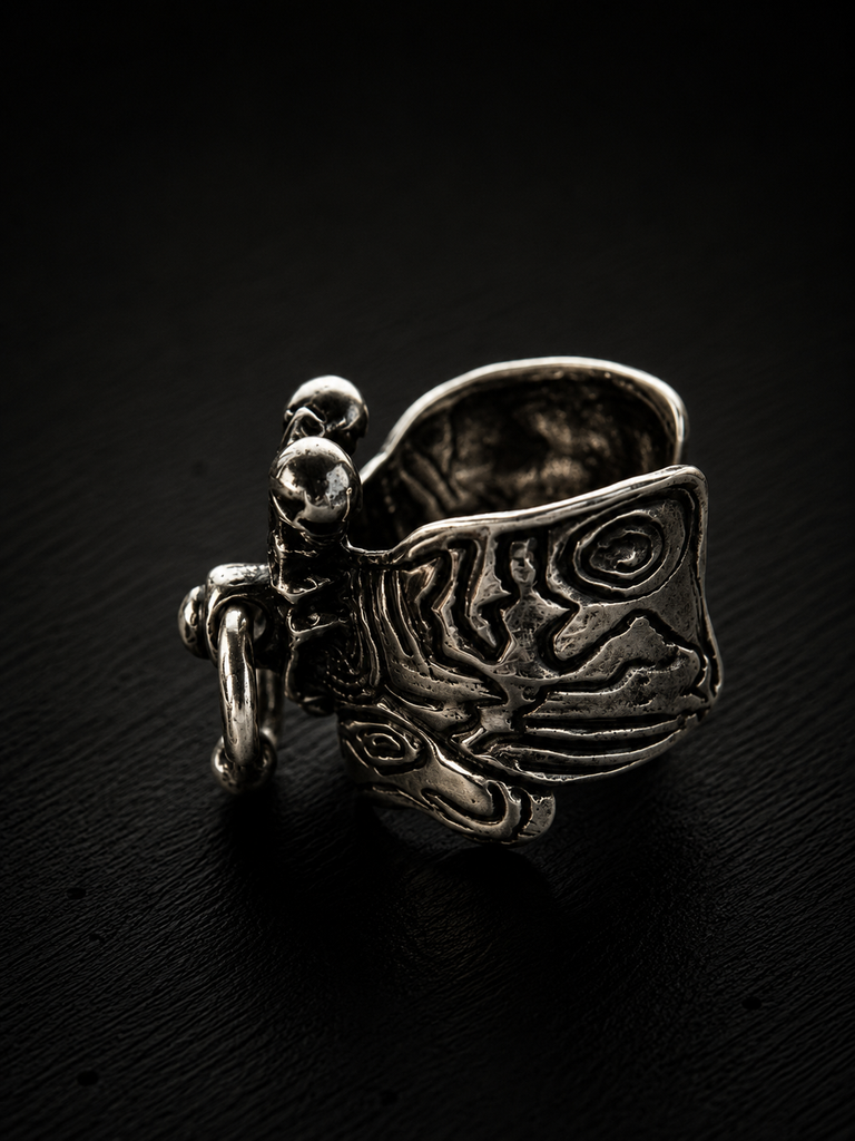 Moth Lock Ring