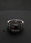 Poison healing Garnet ring