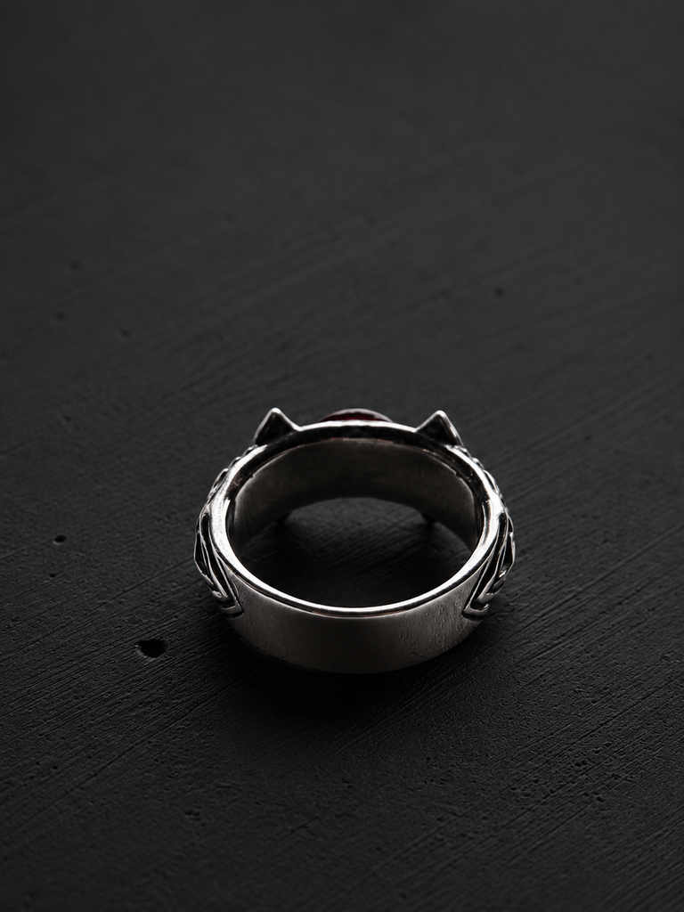 Poison healing Garnet ring