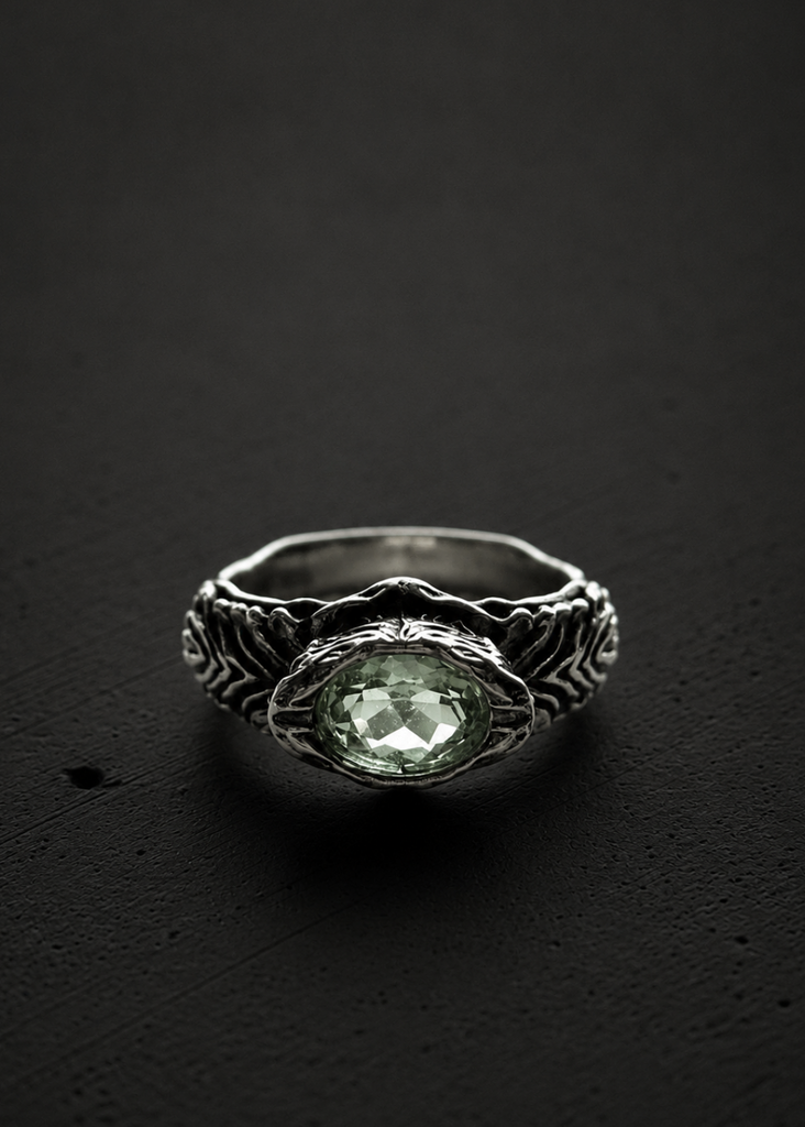 Harvey Green Amethyst Ring