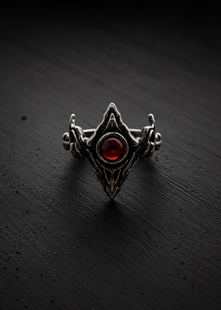Revenge Garnet Ring