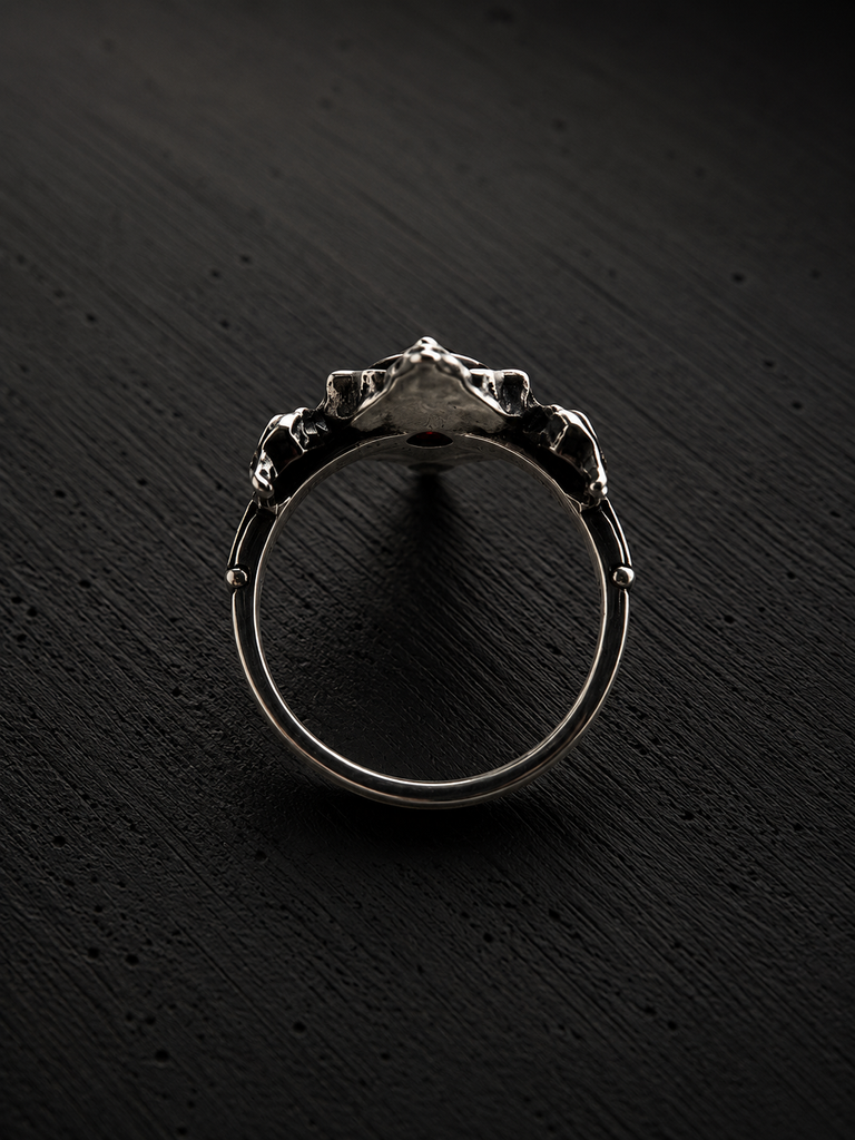 Revenge Garnet Ring