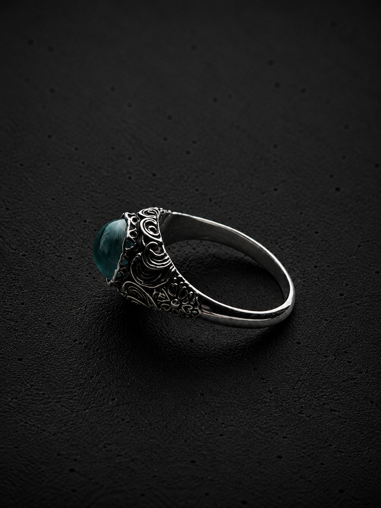Ocean Blue Topaz ring