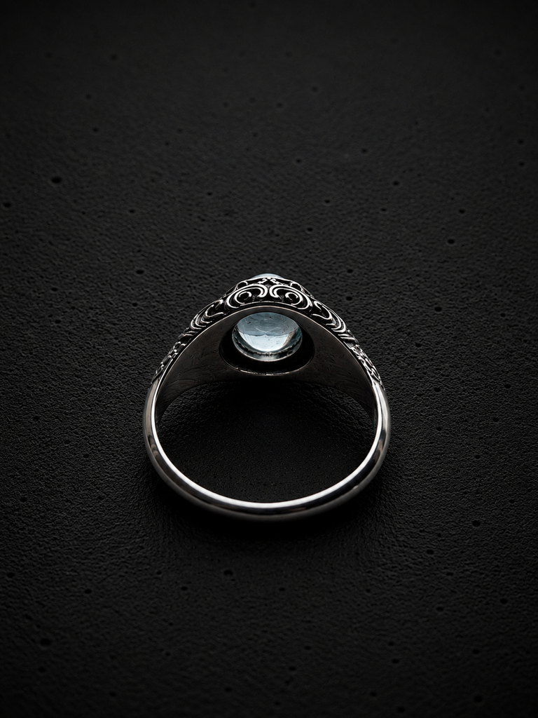 Ocean Blue Topaz ring