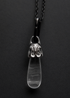 White Crystal Pendulum Pendant
