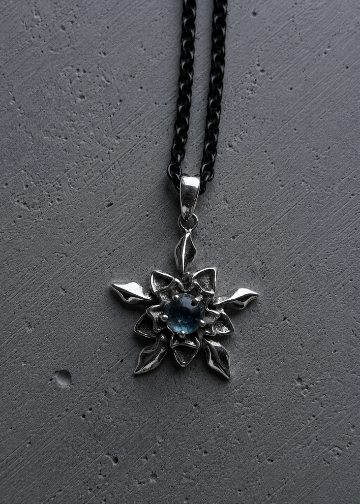 Moonstone flower Pendant