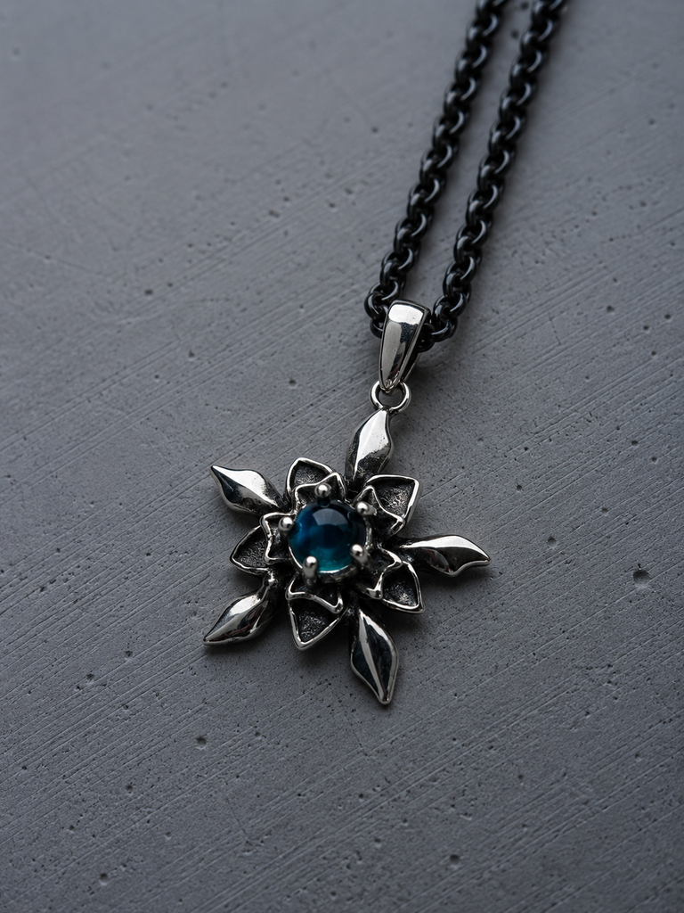 Moonstone flower Pendant