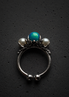 Opal Pearl Cocoon ring