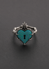 Dreamweaver Heart Lock Ring
