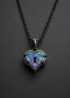 Dreamweaver Heart Shaped Opal Pendant