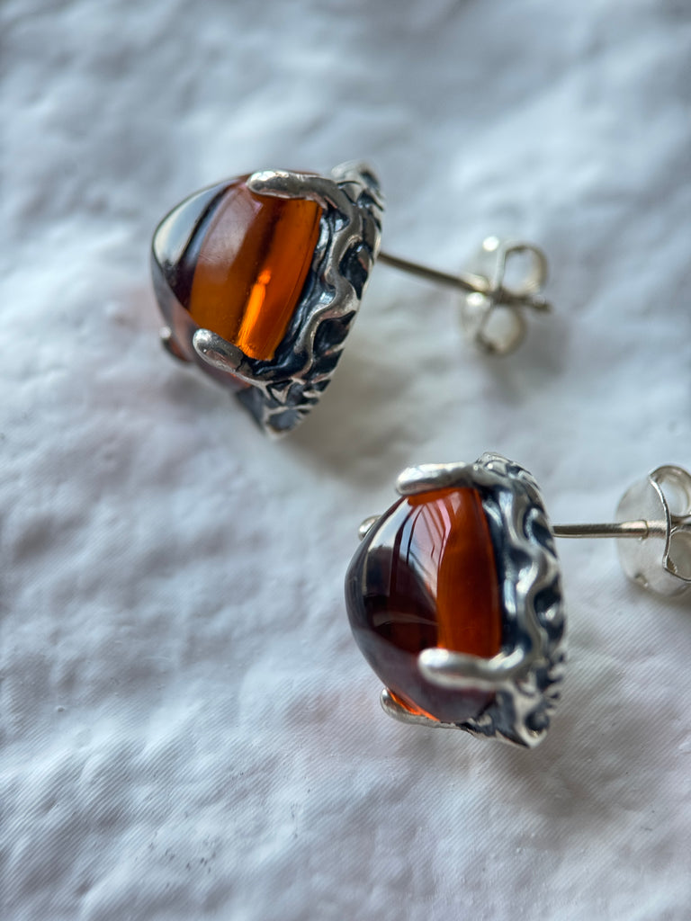 Candy tower Citrine earrings