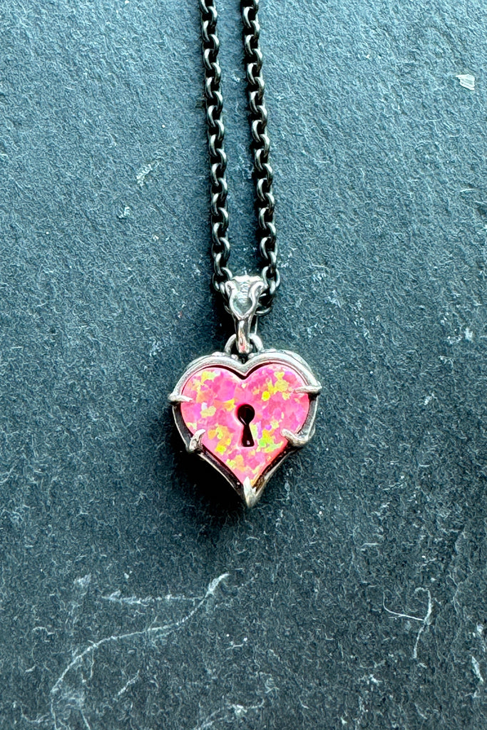 Dreamweaver Heart Shaped Opal Pendant