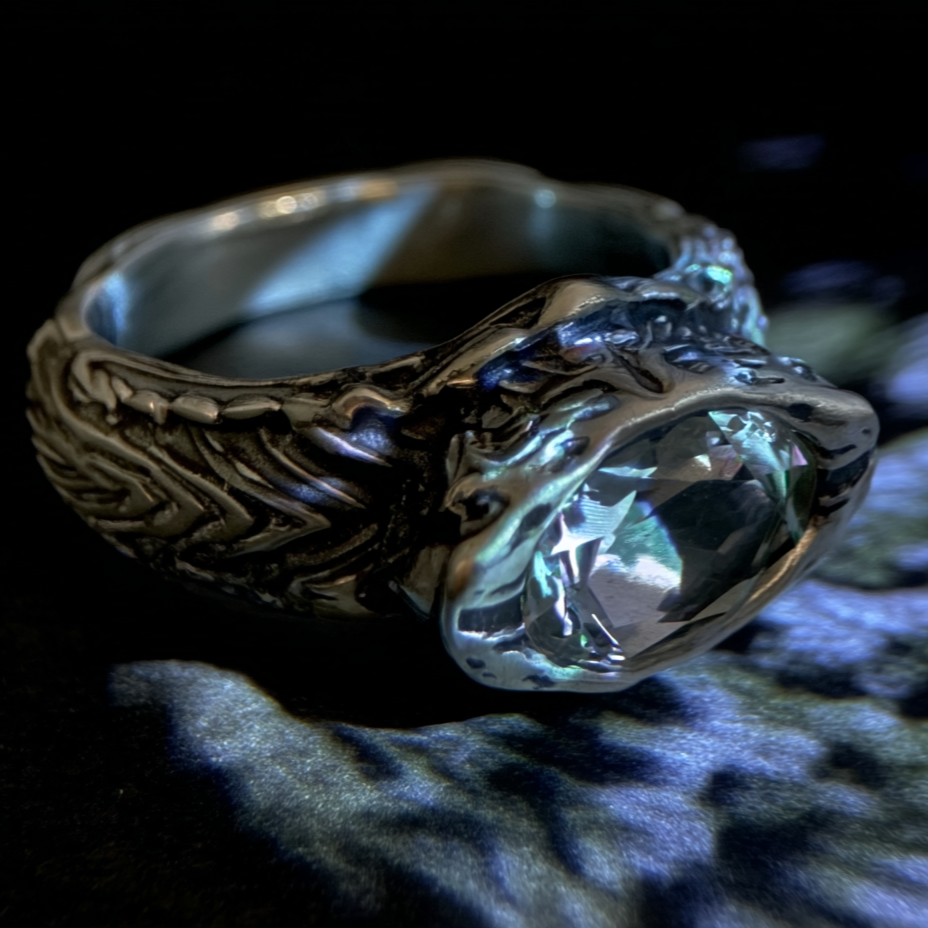 Harvey Green Amethyst Ring