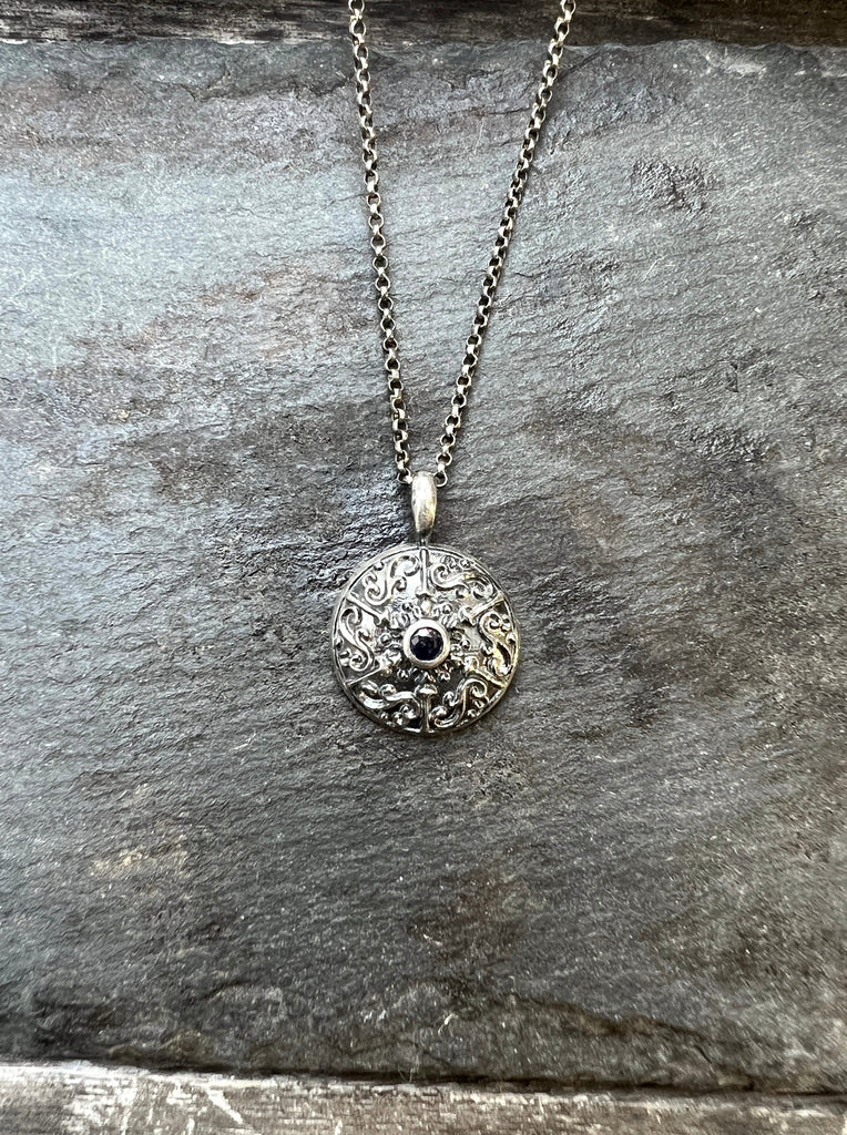 Round Shield Pendant